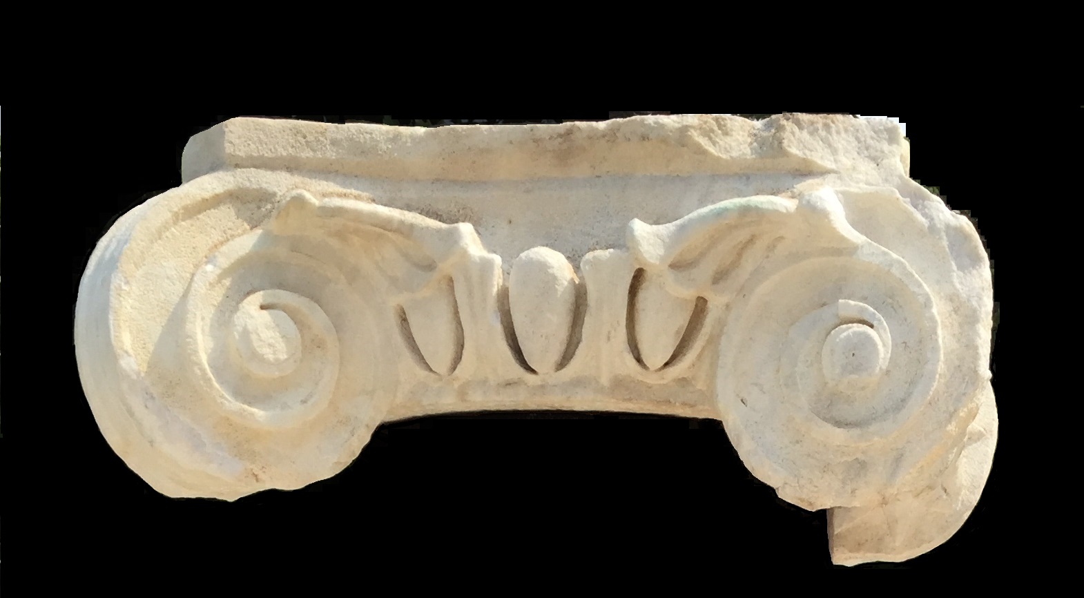 Opera di Capitello ionico angolare di colonna